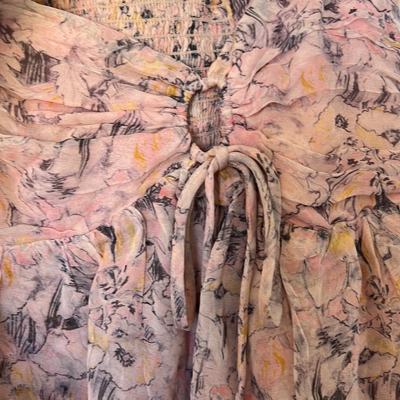 NWT by Anthropologie tiered skirt - Picture 3 of 7